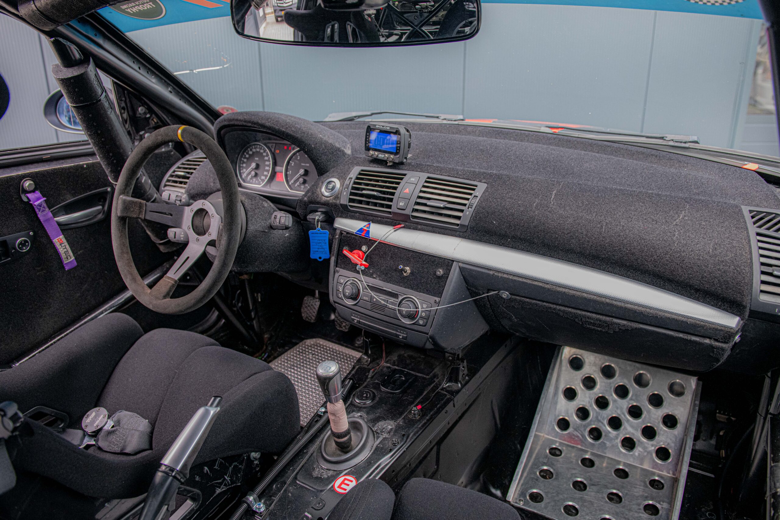 BMW E87 130i Racecar Interior
