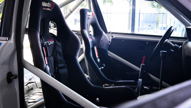 BMW E30 325i Gruppe A Racecar Interior