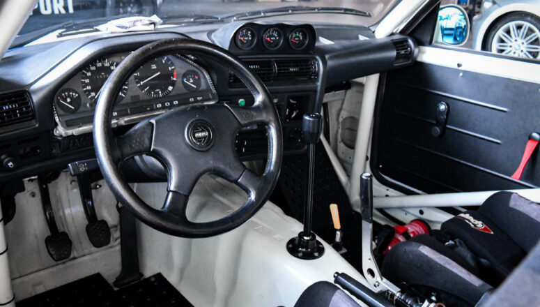BMW E30 325i Gruppe A Racecar Interior