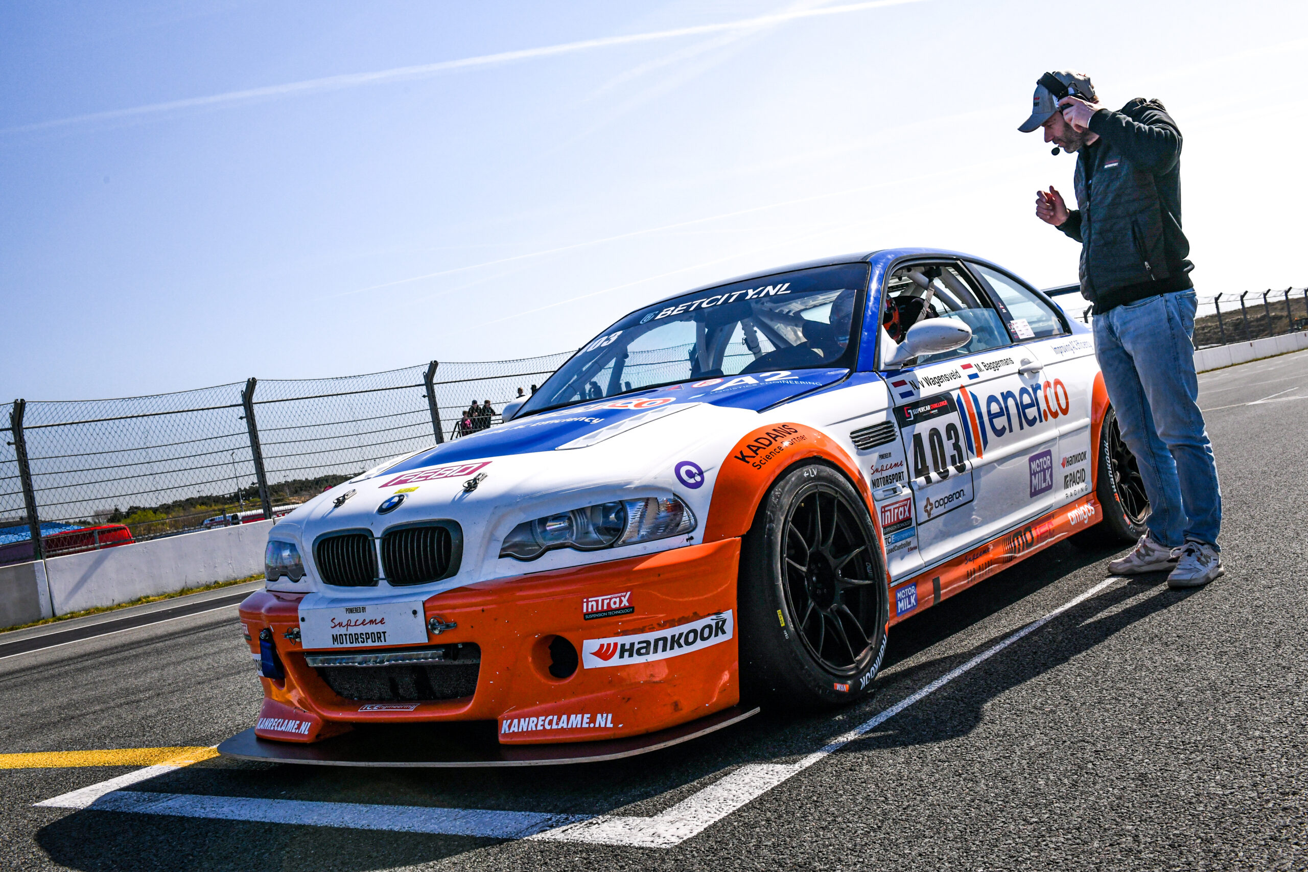 Circuit Zandvoort SuperCar Challenge BMW E46 M3 CSL Cup Supreme Motorsport