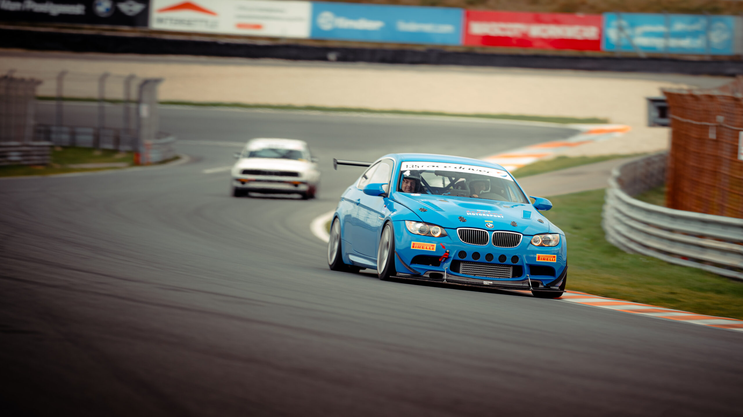 BMW E92 335i op Circuit Zandvoort
