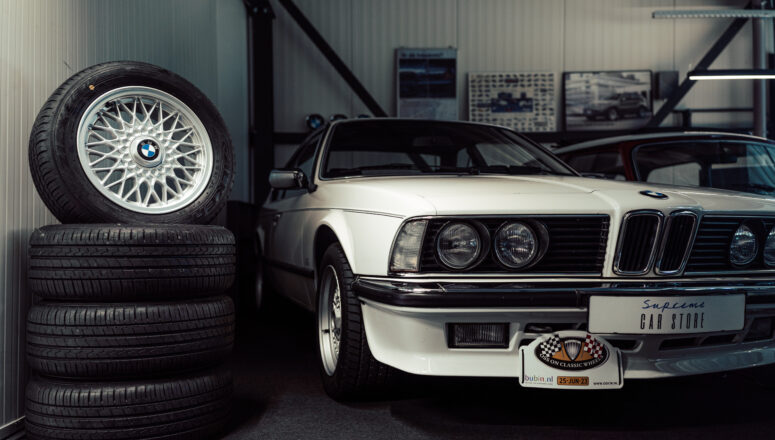 Supreme Car Store BMW Classic E24 635CSI Alpinweiss Original BMW BBS Styling Wheels