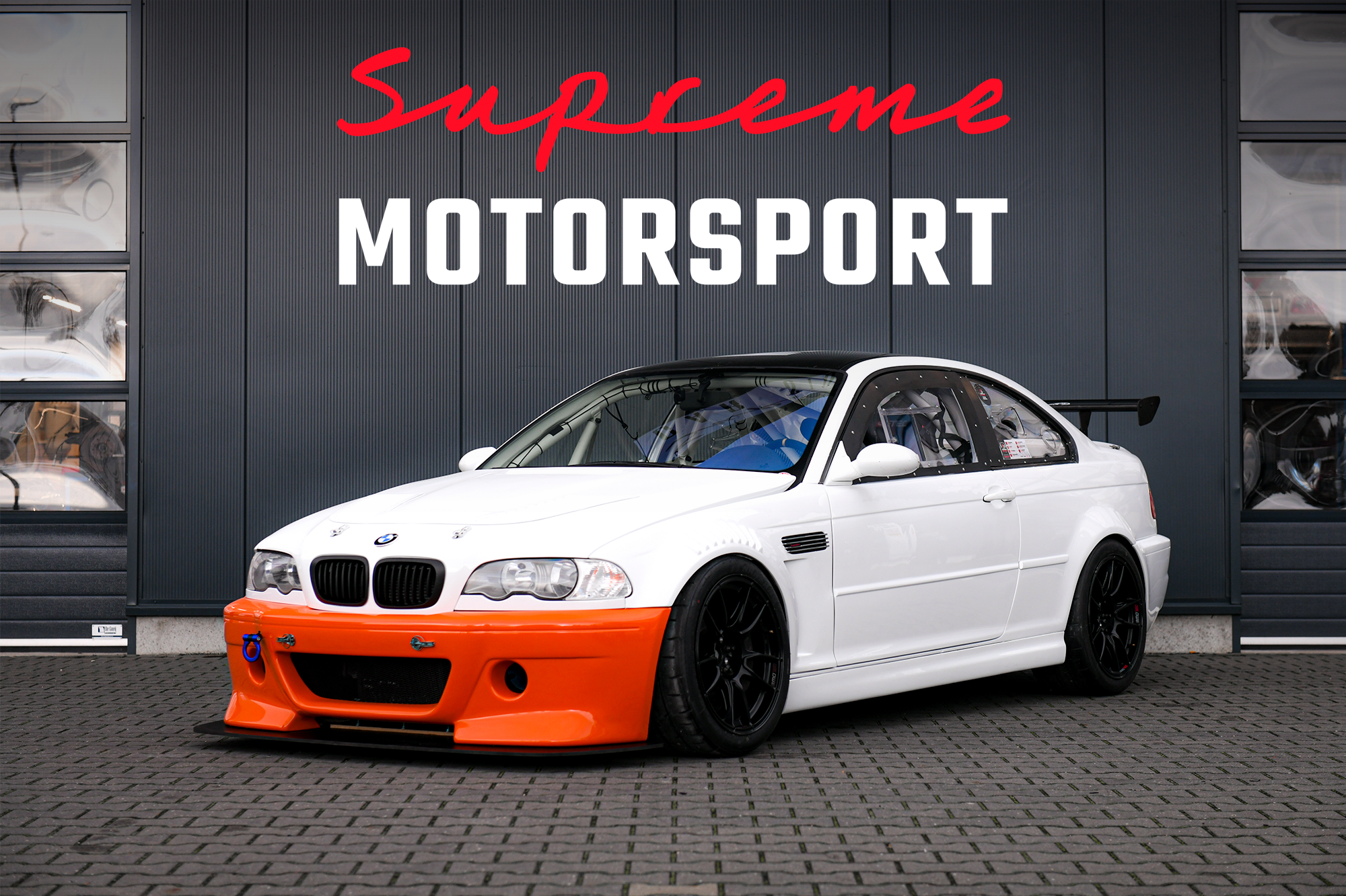 BMW E46 M3 CSL CUP Supreme Motorsport BMW E46 M3 CSL CUP Racecar Front