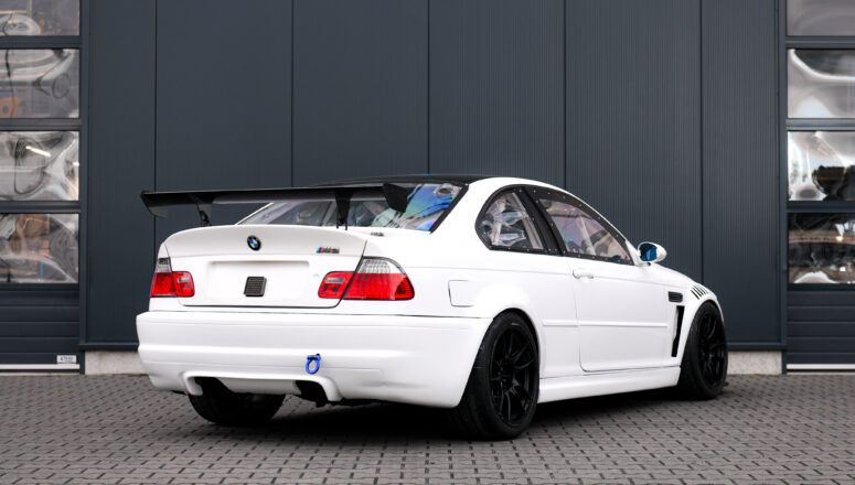 Supreme Motorsport BMW E46 M3 CSL CUP Racecar rear