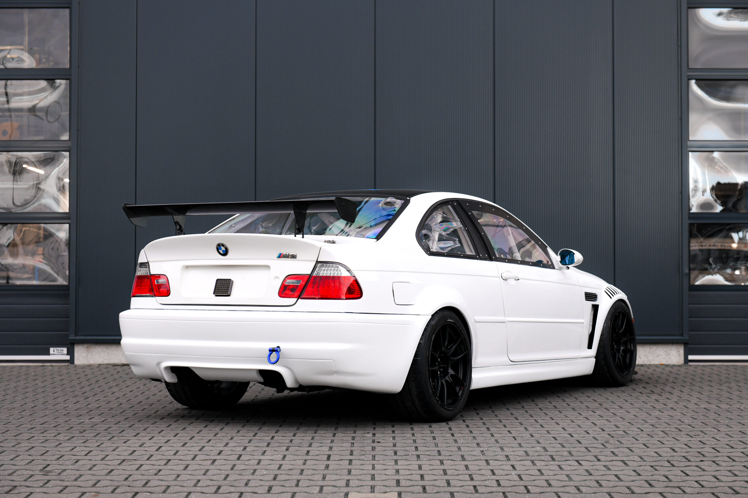 BMW E46 M3 CSL CUP Supreme Motorsport BMW E46 M3 CSL CUP Racecar rear