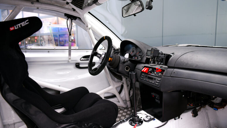 Supreme Motorsport BMW E46 M3 CSL CUP Racecar interior