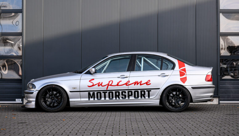 BMW E46 328i Sedan side view