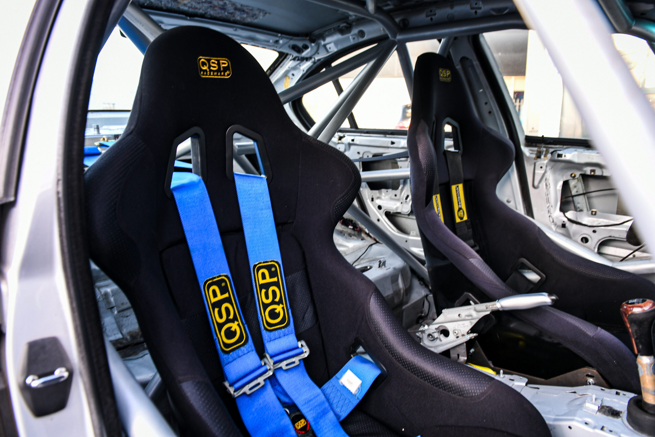 BMW E46 328i Sedan BMW E46 328i Sedan interior Racing Seats QSP